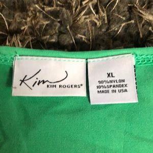 Light green and yellow tee shirt tags still on never been used